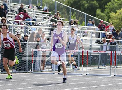 Thumbnail 2 in Bryan Bradley Viking Track Classic (300m Hurdles) photogallery.