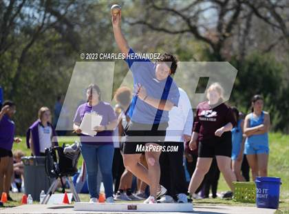 Thumbnail 1 in College Station Cougar Relays (Shotput) photogallery.