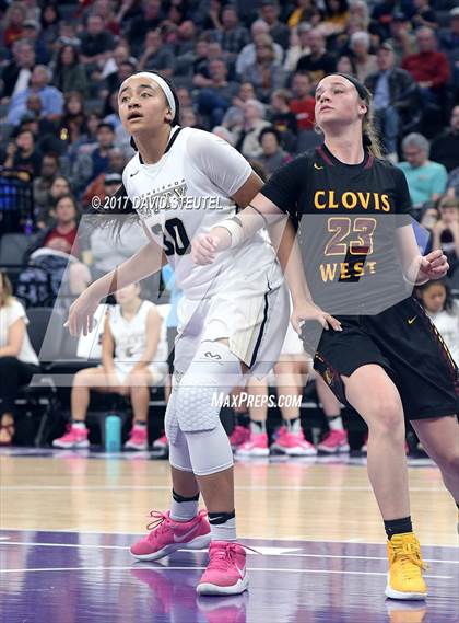 Thumbnail 2 in Clovis West vs. Archbishop Mitty (CIF State Open Division Final) photogallery.