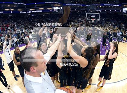 Thumbnail 3 in Clovis West vs. Archbishop Mitty (CIF State Open Division Final) photogallery.