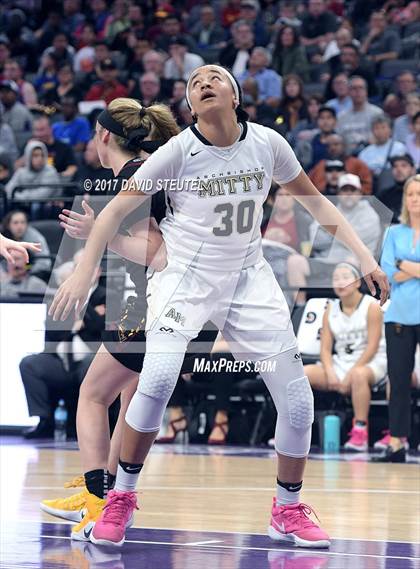 Thumbnail 3 in Clovis West vs. Archbishop Mitty (CIF State Open Division Final) photogallery.