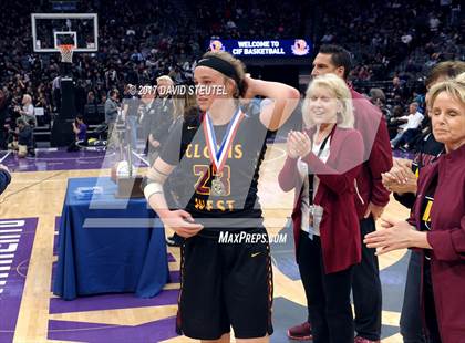 Thumbnail 3 in Clovis West vs. Archbishop Mitty (CIF State Open Division Final) photogallery.