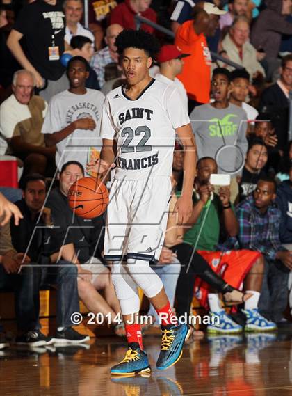 Thumbnail 1 in Montverde Academy vs. St. Francis (City of Palms Classic) photogallery.