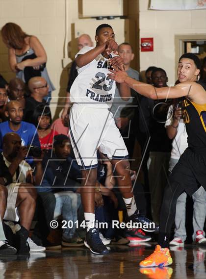 Thumbnail 3 in Montverde Academy vs. St. Francis (City of Palms Classic) photogallery.