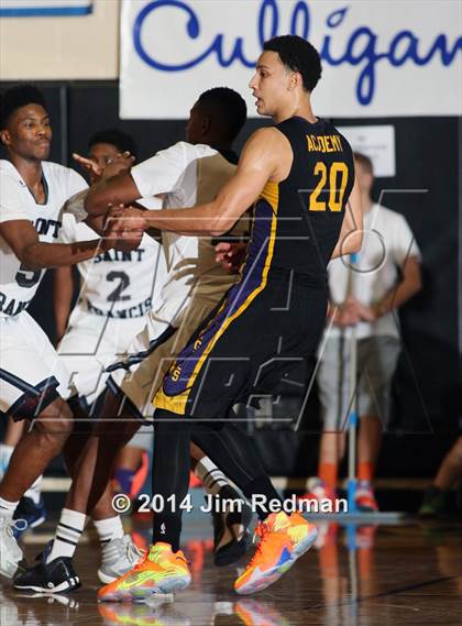 Thumbnail 3 in Montverde Academy vs. St. Francis (City of Palms Classic) photogallery.