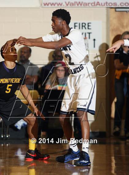 Thumbnail 2 in Montverde Academy vs. St. Francis (City of Palms Classic) photogallery.