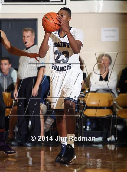 Thumbnail 1 in Montverde Academy vs. St. Francis (City of Palms Classic) photogallery.