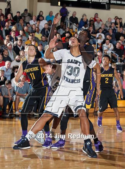 Thumbnail 3 in Montverde Academy vs. St. Francis (City of Palms Classic) photogallery.