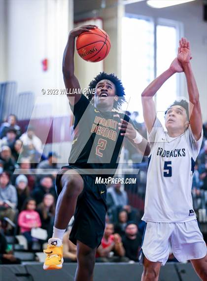 Thumbnail 3 in Mount Vernon vs. Newburgh Free Academy (NYSPHSAA Class AA Regional Semifinal) photogallery.