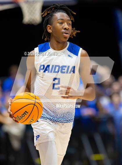 Thumbnail 2 in Mount Vernon vs Paideia (GHSA A Div.1 State Championship) photogallery.