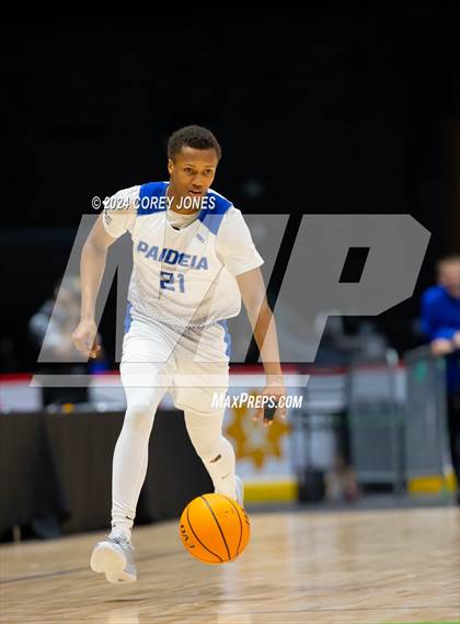 Thumbnail 3 in Mount Vernon vs Paideia (GHSA A Div.1 State Championship) photogallery.