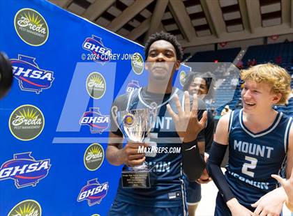 Thumbnail 3 in Mount Vernon vs Paideia (GHSA A Div.1 State Championship) photogallery.