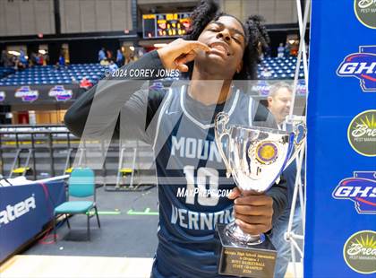 Thumbnail 2 in Mount Vernon vs Paideia (GHSA A Div.1 State Championship) photogallery.