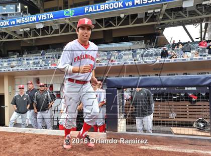 Thumbnail 2 in Mission Vista vs Fallbrook (Petco Park) photogallery.