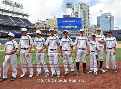 Thumbnail 2 in Mission Vista vs Fallbrook (Petco Park) photogallery.