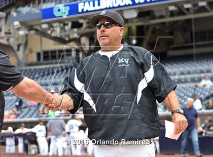 Thumbnail 1 in Mission Vista vs Fallbrook (Petco Park) photogallery.