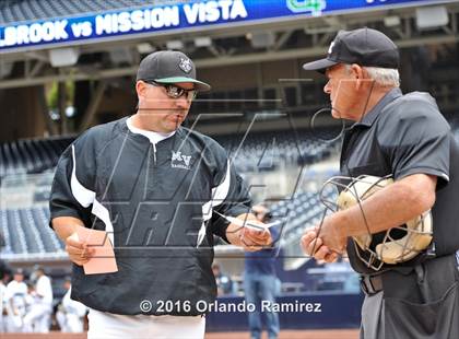Thumbnail 2 in Mission Vista vs Fallbrook (Petco Park) photogallery.
