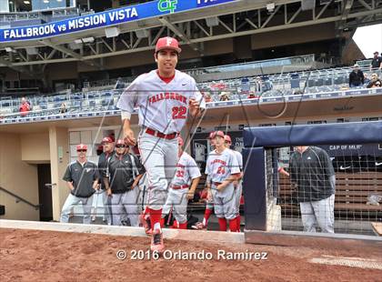 Thumbnail 1 in Mission Vista vs Fallbrook (Petco Park) photogallery.