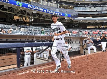 Thumbnail 2 in Mission Vista vs Fallbrook (Petco Park) photogallery.
