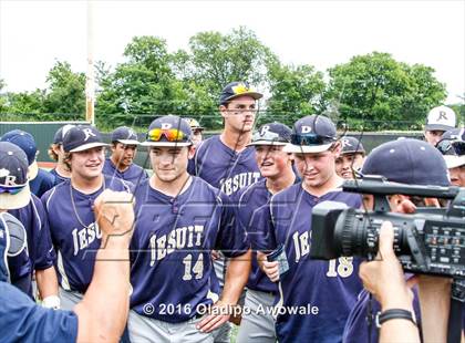Thumbnail 2 in Dallas Jesuit vs. Highland Park (UIL Class 6A Region II Quarterfinal) photogallery.