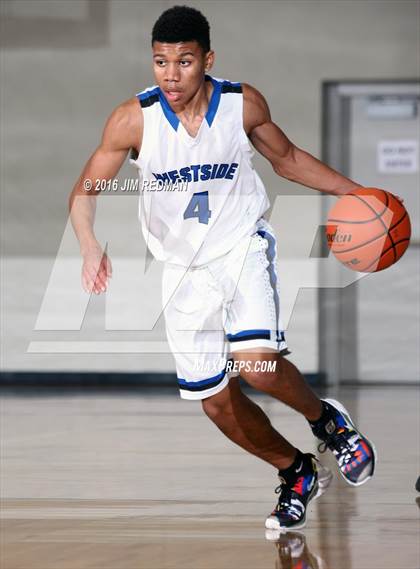Thumbnail 1 in Westside vs. Plano East (McDonald's Texas Invitational) photogallery.