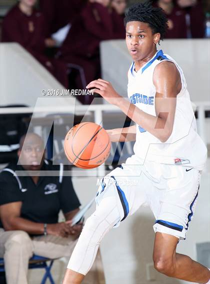 Thumbnail 1 in Westside vs. Plano East (McDonald's Texas Invitational) photogallery.
