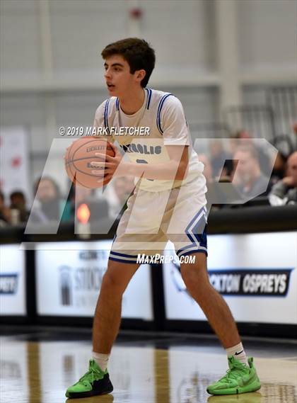 Thumbnail 2 in Wildwood Catholic vs St. Augustine Prep (Cape-Atlantic League Championship) photogallery.
