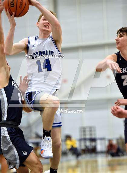 Thumbnail 2 in Wildwood Catholic vs St. Augustine Prep (Cape-Atlantic League Championship) photogallery.