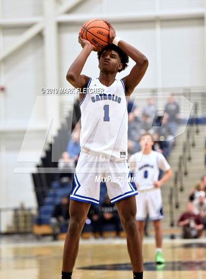 Thumbnail 1 in Wildwood Catholic vs St. Augustine Prep (Cape-Atlantic League Championship) photogallery.