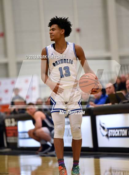 Thumbnail 2 in Wildwood Catholic vs St. Augustine Prep (Cape-Atlantic League Championship) photogallery.