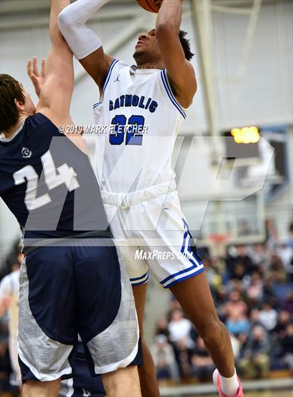 Thumbnail 1 in Wildwood Catholic vs St. Augustine Prep (Cape-Atlantic League Championship) photogallery.