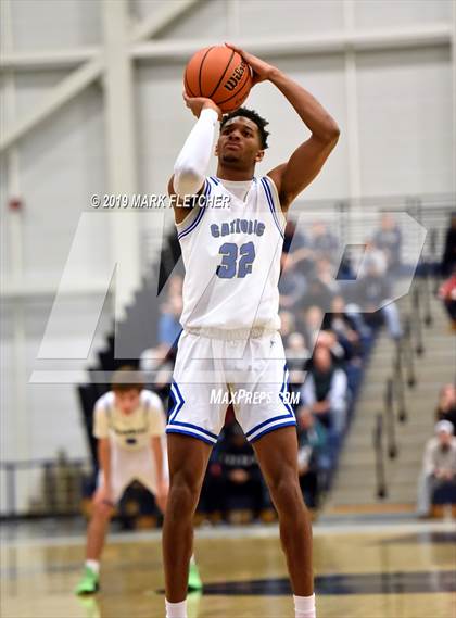 Thumbnail 2 in Wildwood Catholic vs St. Augustine Prep (Cape-Atlantic League Championship) photogallery.