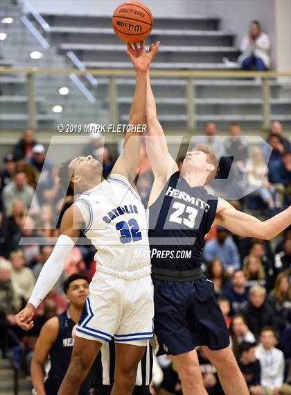 Thumbnail 1 in Wildwood Catholic vs St. Augustine Prep (Cape-Atlantic League Championship) photogallery.