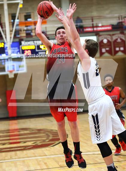 Thumbnail 3 in DSST: Stapleton vs The Vanguard School (CHSAA 3A Semifinal) photogallery.
