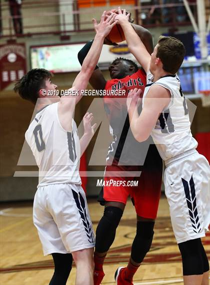 Thumbnail 3 in DSST: Stapleton vs The Vanguard School (CHSAA 3A Semifinal) photogallery.