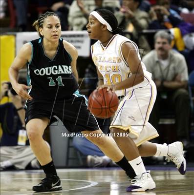 Thumbnail 2 in Canyon Springs vs. Oakland Tech (State D1 Final)#2 photogallery.