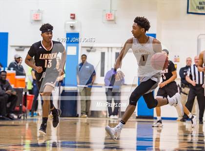 Thumbnail 2 in Montverde Academy vs. Linden (Metro Classic) photogallery.