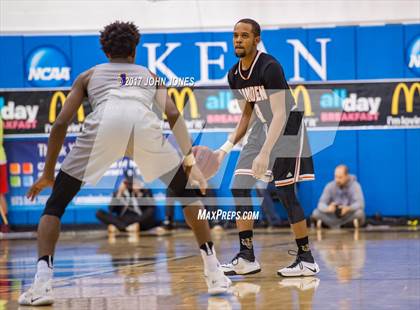Thumbnail 2 in Montverde Academy vs. Linden (Metro Classic) photogallery.