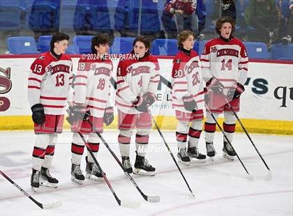 Thumbnail 2 in Amity Regional vs. Cheshire (CIAC DII Semifinal) photogallery.