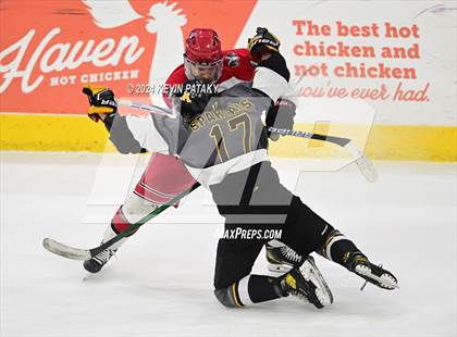 Thumbnail 2 in Amity Regional vs. Cheshire (CIAC DII Semifinal) photogallery.