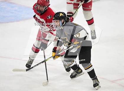 Thumbnail 1 in Amity Regional vs. Cheshire (CIAC DII Semifinal) photogallery.