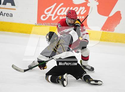 Thumbnail 2 in Amity Regional vs. Cheshire (CIAC DII Semifinal) photogallery.