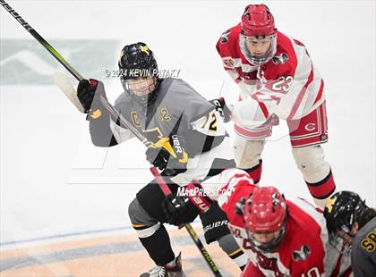 Thumbnail 2 in Amity Regional vs. Cheshire (CIAC DII Semifinal) photogallery.