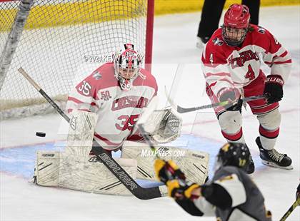 Thumbnail 2 in Amity Regional vs. Cheshire (CIAC DII Semifinal) photogallery.