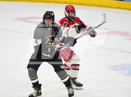 Thumbnail 2 in Amity Regional vs. Cheshire (CIAC DII Semifinal) photogallery.