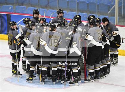 Thumbnail 2 in Amity Regional vs. Cheshire (CIAC DII Semifinal) photogallery.