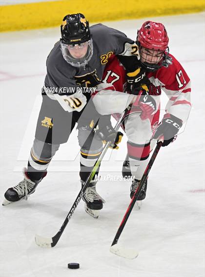 Thumbnail 1 in Amity Regional vs. Cheshire (CIAC DII Semifinal) photogallery.