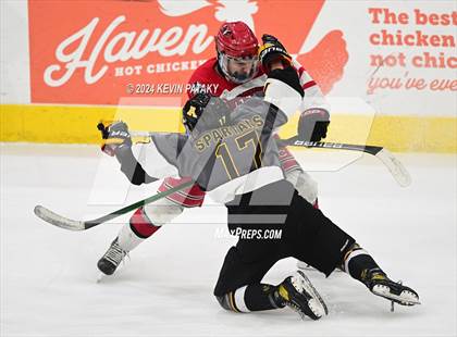 Thumbnail 3 in Amity Regional vs. Cheshire (CIAC DII Semifinal) photogallery.