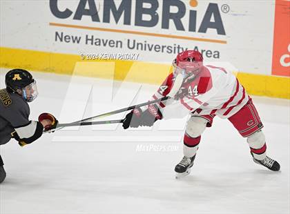 Thumbnail 3 in Amity Regional vs. Cheshire (CIAC DII Semifinal) photogallery.