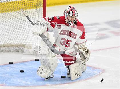 Thumbnail 1 in Amity Regional vs. Cheshire (CIAC DII Semifinal) photogallery.
